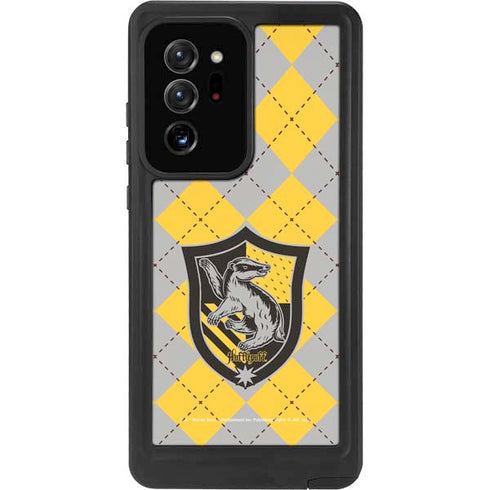 Wizarding World Harry Potter Hufflepuff Crest Galaxy Note20 Ultra 5G Waterproof Case